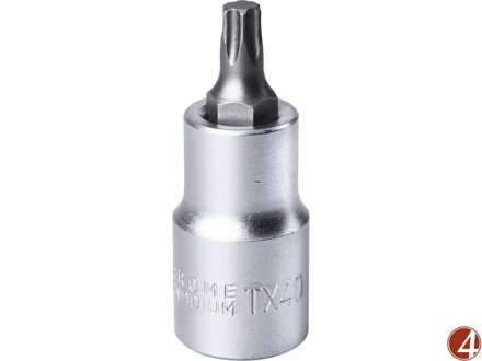 Hlavice zástrčná 1/2" hrot TORX, T40, L 55mm