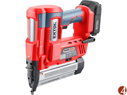 Hřebíkovačka/sponkovačka aku SHARE20V, 20V Li-ion, 2000mAh Hřebíkovačka/sponkovačka aku SHARE20V, 20V Li-ion, 2000mAh