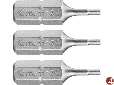 Hrot imbus sada 3ks, H 1,5x25mm, S2