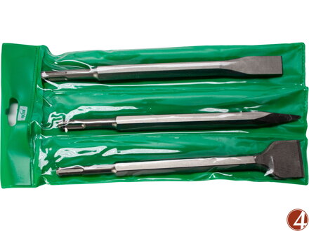 JINÉ SLOŽENÍ sekáče SDS PLUS, sada 3ks, 250mm