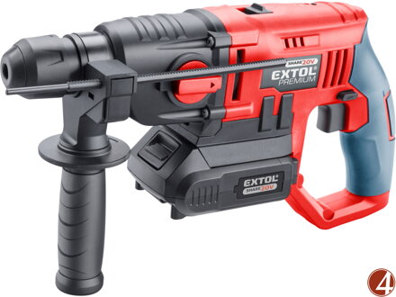 Kladivo vrtací aku SHARE20V, 1,2J, SDS plus, 20V Li-ion, 2000mAh Kladivo vrtací aku SHARE20V, 1,2J, SDS plus, 20V Li-ion, 2000mAh