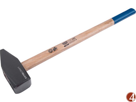 Kladivo zámečnické 5000g, násada 80cm, 5000g