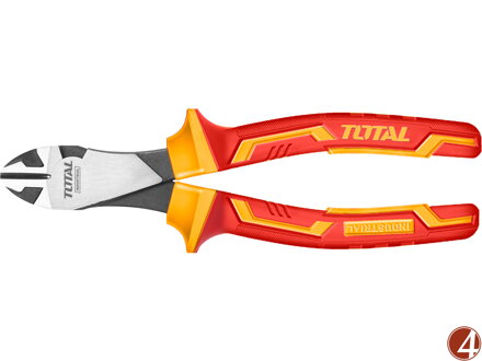 Elektrikářské kleště štípací boční, heavy duty, 180mm, industrial