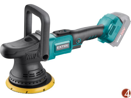 Leštička orbitální aku SHARE20V, 150mm, BRUSHLESS, 2Ah