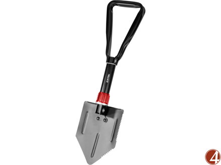 Lopatka-motyčka skládací, délka 57cm, šířka 15cm