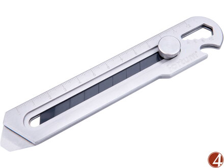Nůž ulamovací celokovový nerez 5v1, 18mm, Auto-lock, SK2