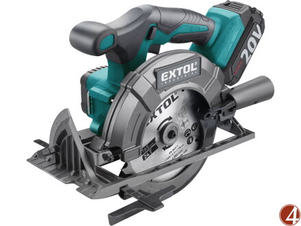 Pila kotoučová aku SHARE20V, 165mm, BRUSHLESS, 20V Li-ion, 2000mAh Pila kotoučová aku SHARE20V, 165mm, BRUSHLESS, 20V Li-ion, 2000mAh