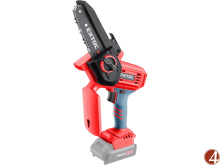 Pila řetězová aku jednoruční SHARE20V, 12cm, bez baterie a nabíječky
