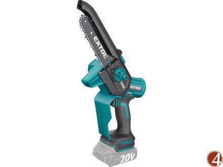 Pila řetězová aku jednoruční SHARE20V, 13cm, BRUSHLESS, bez baterie a nabíječky