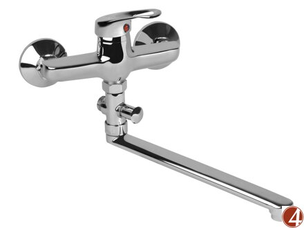 POŠK. OBAL baterie jádrová, 100mm, rovné ramínko 30cm, 35mm, chrom