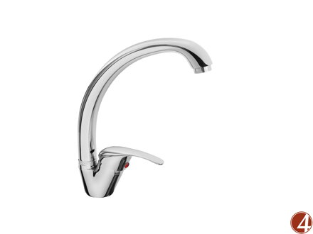 POŠK. OBAL baterie umyvadlová stojánková, horní ramínko, 35mm, chrom