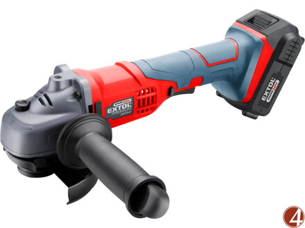 POŠK. OBAL bruska úhlová aku SHARE20V, 115mm, 20V Li-ion, 2000mAh