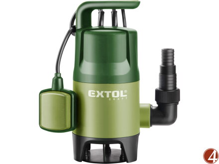 POŠK. OBAL čerpadlo na znečištěnou vodu, 400W, 7500l/hod