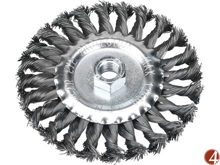 POŠK. OBAL kartáč radiální copánkový, O 125mm