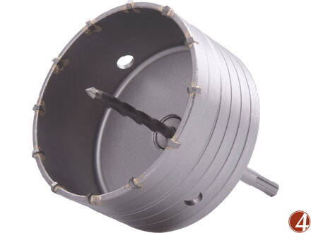 POŠK. OBAL vrták SDS PLUS do zdiva korunkový, O 125mm x 110mm, M22