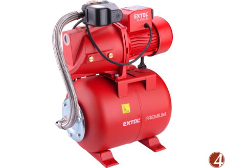 POŠK. POVRCH čerpadlo proudové s tlakovou nádobou, 750W, 5270l/hod, 3bar