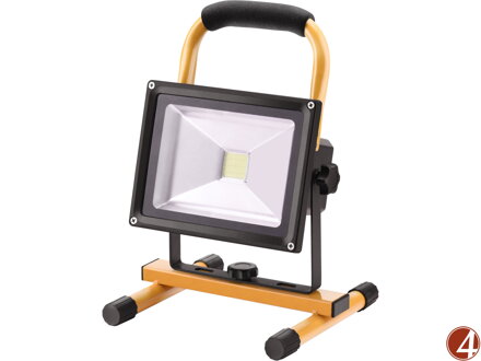 Reflektor LED, nabíjecí s podstavcem, 700/1400lm, Li-ion