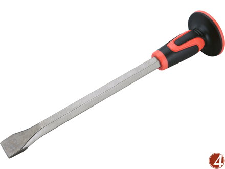 Sekáč plochý s plastovým chráničem, 400x19mm, CrV