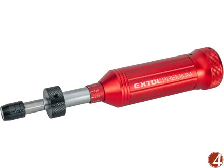 šroubovák momentový na hroty, 1/4", 1-6Nm