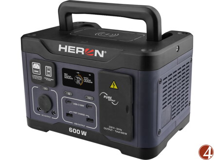 Stanice nabíjecí, 600W, 512Wh