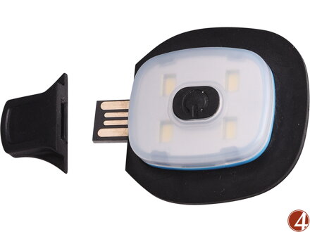 Světlo do čepice, náhradní, USB nabíjení
