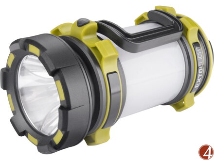 Svítilna 350lm, Cree XPG2 LED, 360° osvětlení, USB nabíjení s powerbankou, CREE XPG2 R5 LED + 40x LED