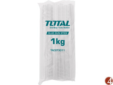 Tyčinky tavné transparentní, 1kg, průměr 11,2mm, délka 30cm