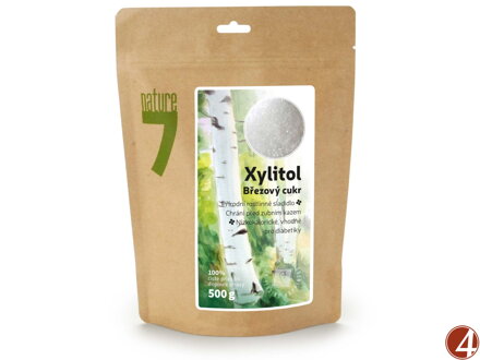 Xylitol cukr, 500g jemná krupice