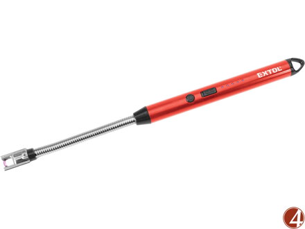 Zapalovač plazmový s tvarovatelným krkem a s USB nabíjením,, délka 26cm