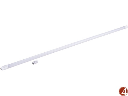 Zářivka LED, 120cm, 1800lm, T8, neutrální bílá, PC + ALU