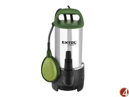 čerpadlo ponorné nerezové, 1100W, 16500l/hod