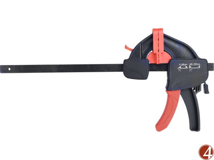 Svěrka rychloupínací, 300mm, 205-555mm