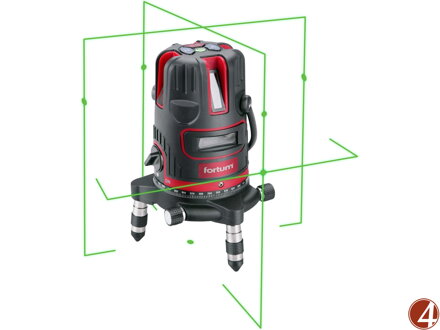 ZRUŠENO! Nahrazeno výrobkem 4780212 - laser zelený liniový, křížový samonivelační