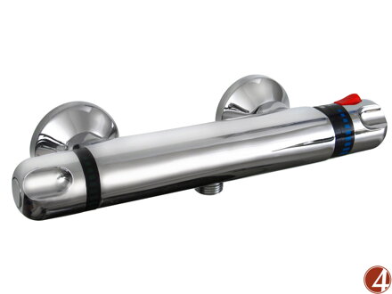 ZRUŠENO! Nahrazeno výrobkem 81023, baterie termostatická sprchová, 150mm, Balletto