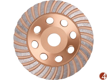 ZRUŠENO! Nahrazeno výrobkem 8703102, kotouč diamantový brusný, 125x22,2mm