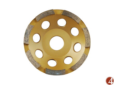 ZRUŠENO! Nahrazeno výrobkem 8703112, kotouč diamantový brusný jednořadý, 125x22,2mm