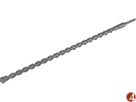 Vrták SDS PLUS příklepový do betonu, O 22x600mm, SK