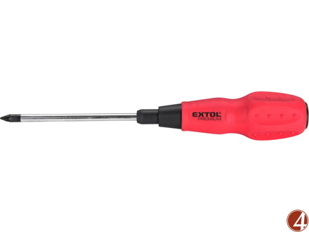 šroubovák křížový pozidriv, PZ 1x100mm, CrV