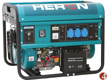 ZRUŠENO! Nahrazeno výrobkem 8896415, elektrocentrála benzínová 13HP/5,5kW, pro svařování, elektrický start