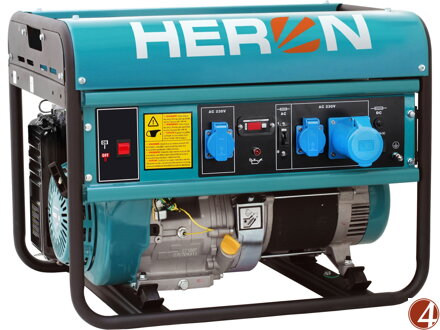 ZRUŠENO! Nahrazeno výrobkem 8896419, elektrocentrála benzínová 15HP/7kW