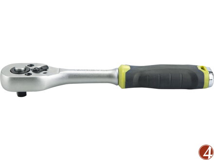 ZRUŠENO! Nahrazeno výrobkem 918000, ráčna, 45 zubů, 1/4', L 153mm, Crv