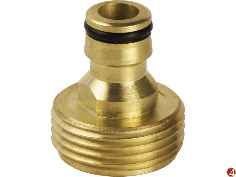 Adaptér vnější zavit, 3/4", MOSAZ