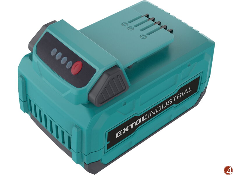 ZRUŠENO! Nahrazeno výrobkem 8795689. Baterie akumulátorová 40V, Li-ion, 2500mAh, EXTOL INDUSTRIAL, 2500mAh ZRUŠENO! Nahrazeno výrobkem 8795689. Baterie akumulátorová 40V, Li-ion, 2500mAh, EXTOL INDUSTRIAL, 2500mAh