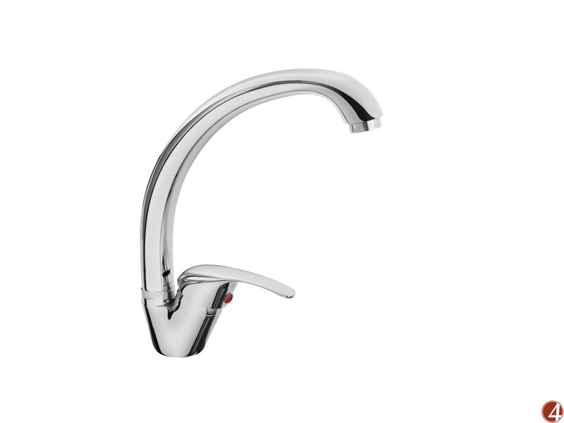 Baterie dřezová stojánková, horní ramínko, 35mm, chrom Baterie dřezová stojánková, horní ramínko, 35mm, chrom