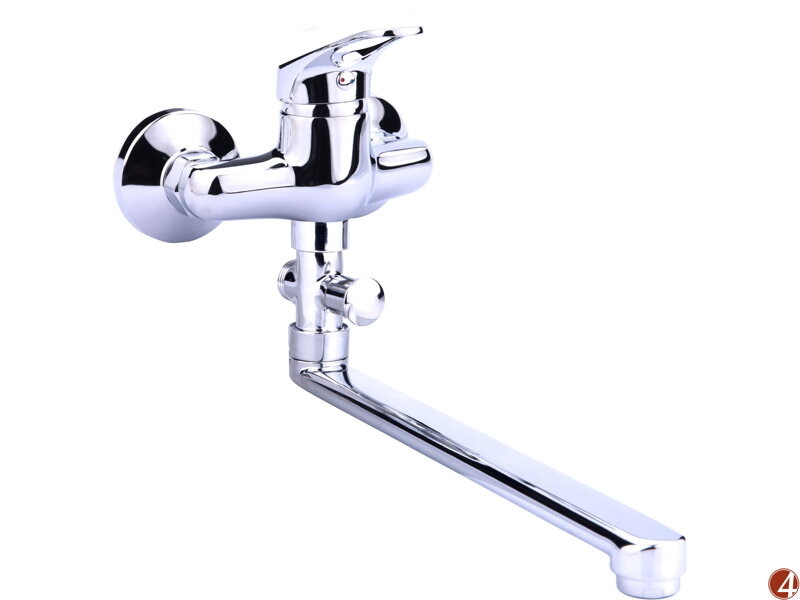 Baterie jádrová, 100mm, rovné ramínko 30cm, 35mm, chrom