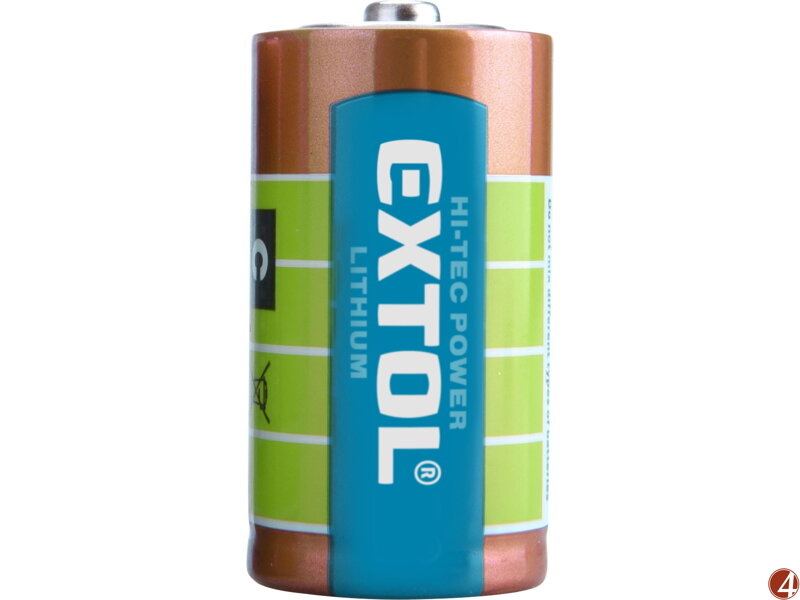 Baterie lithiová, 3V (CR123A), 1600mAh Baterie lithiová, 3V (CR123A), 1600mAh