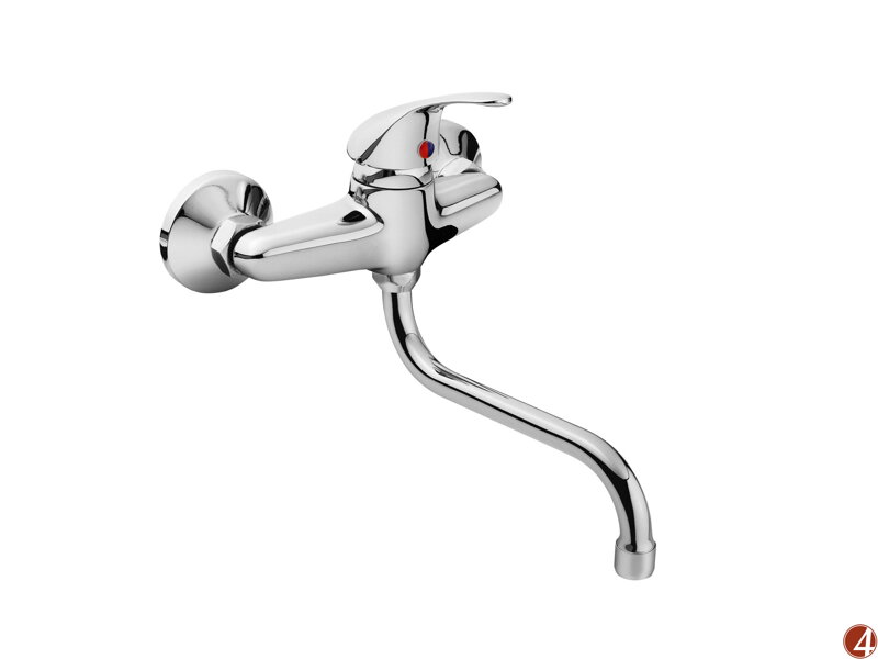 Baterie umyvadlová/dřezová, 100mm, ram. 20cm, 35mm, chrom Baterie umyvadlová/dřezová, 100mm, ram. 20cm, 35mm, chrom