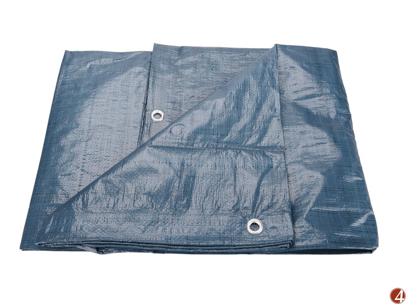 Bez etikety plachta PE středně silná, 100g/m2, 4x6m, nepromok., Extol Craft, PE