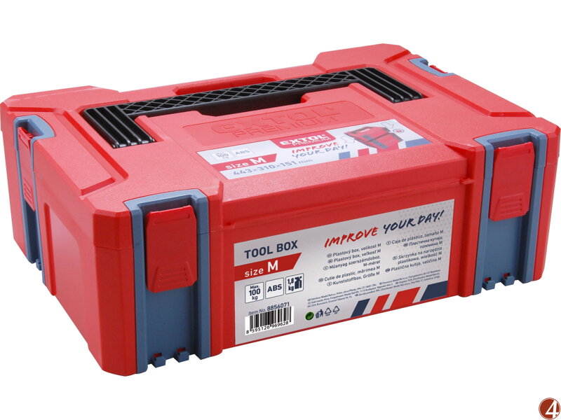 Box plastový, M velikost, vněj. rozměr 443x310x151mm Box plastový, M velikost, vněj. rozměr 443x310x151mm