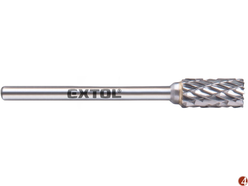 Fréza karbidová, válcová s čelním ozubením, ⌀6x13mm, ⌀stopky 3mm, sek střední (double-cut) Fréza karbidová, válcová s čelním ozubením, ⌀6x13mm, ⌀stopky 3mm, sek střední (double-cut)